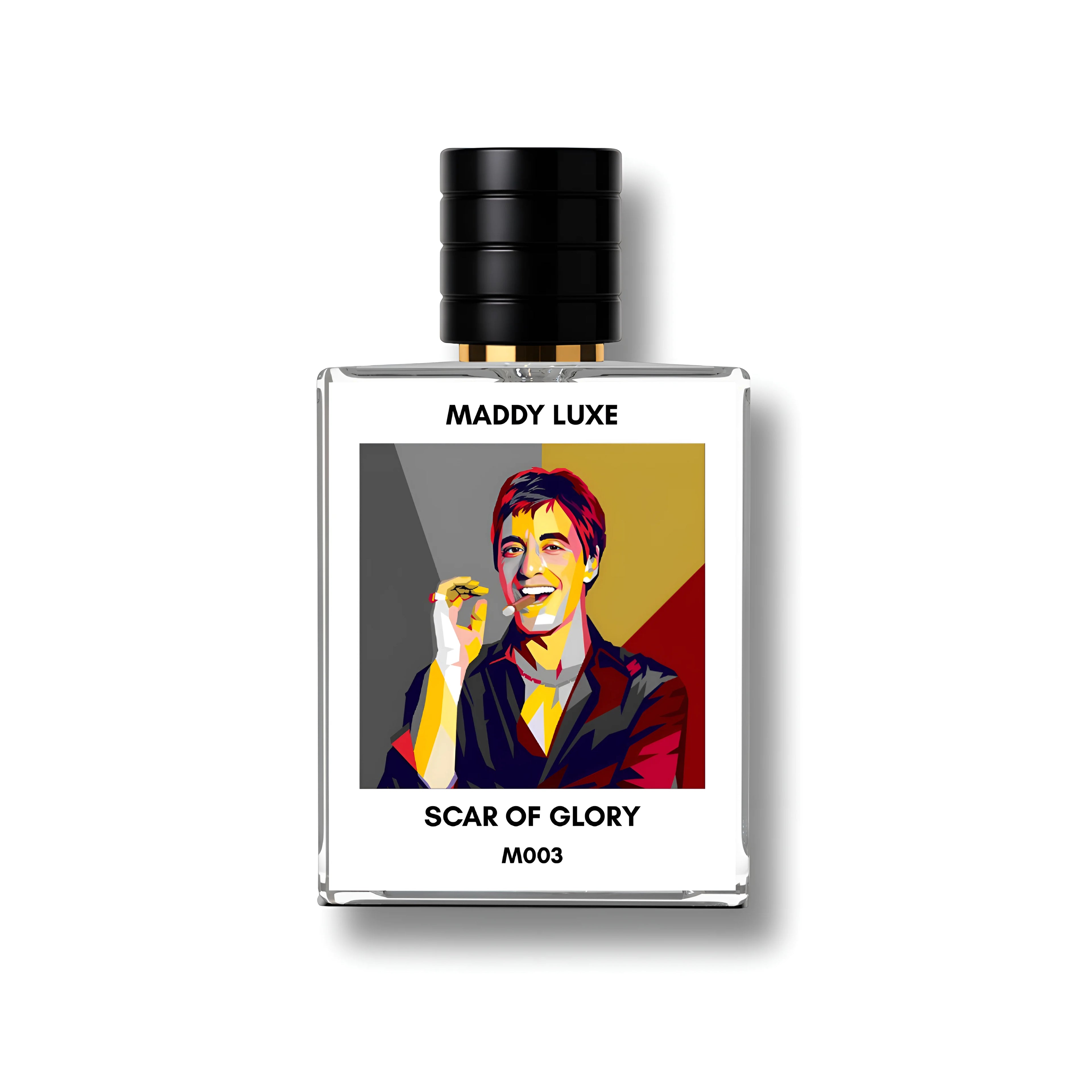 Scar Of Glory Tony Montano Dark Cinematic Perfume Made With Leather and Raspberry by Maddy Luxe