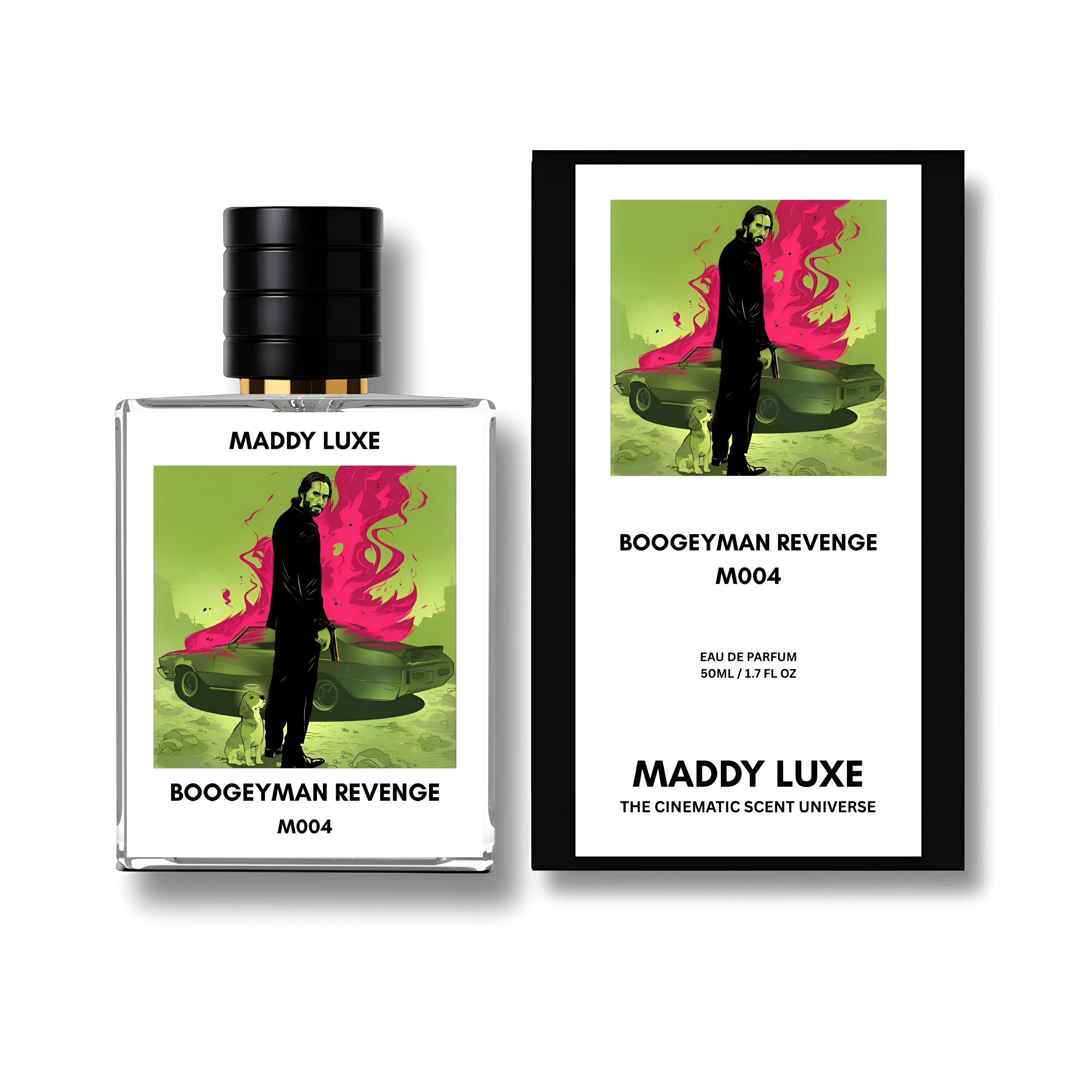 Boogeyman Revenge John Wick Dark Cinematic Perfume Made With Woody Notes by Maddy Luxe