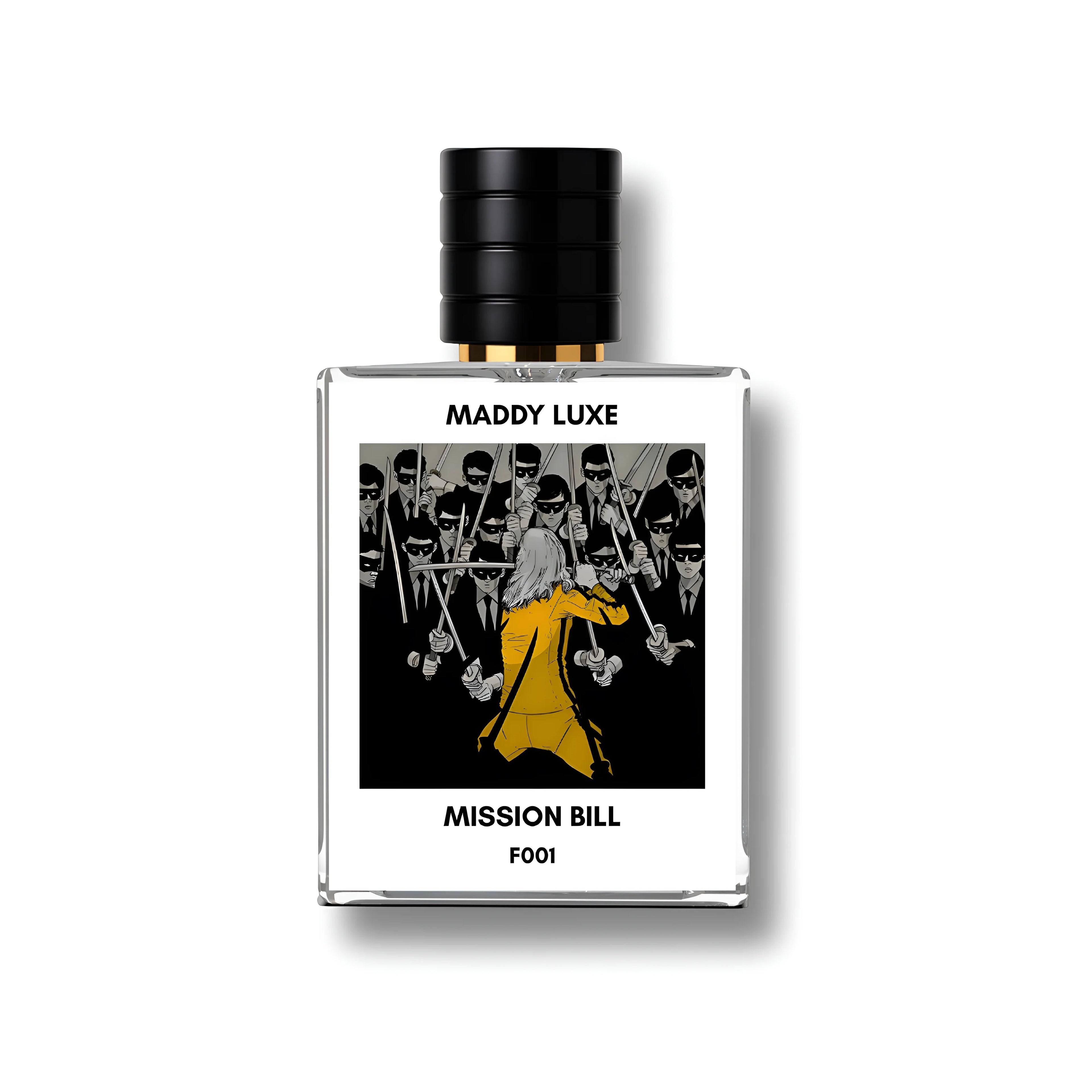 Mission Bill Beatrix Kiddo The Bride Dark Cinematic Perfume Made With Black Truffle, Orchid and Vanilla by Maddy Luxe